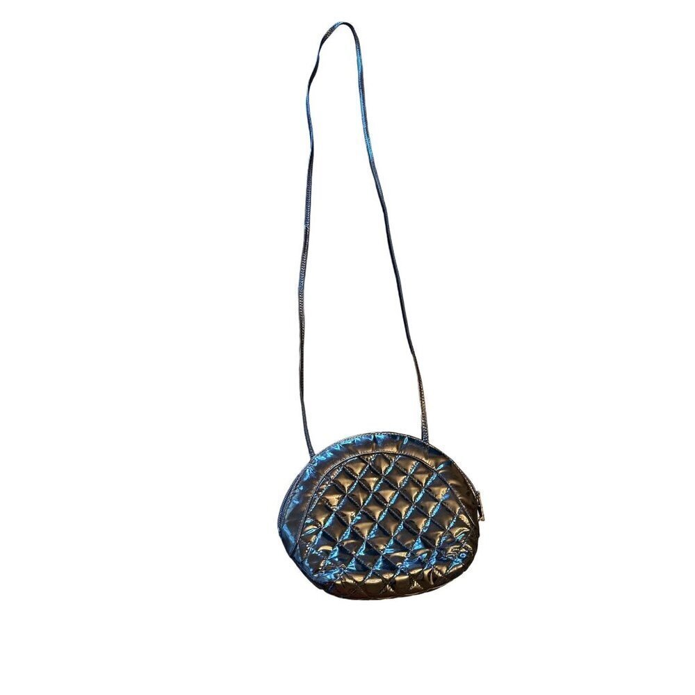 Jay Herbert Black Quilted Mini Shoulder Crossbody Bag Purse